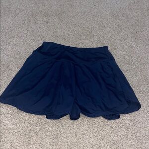 Navy Blue Athletic Skort